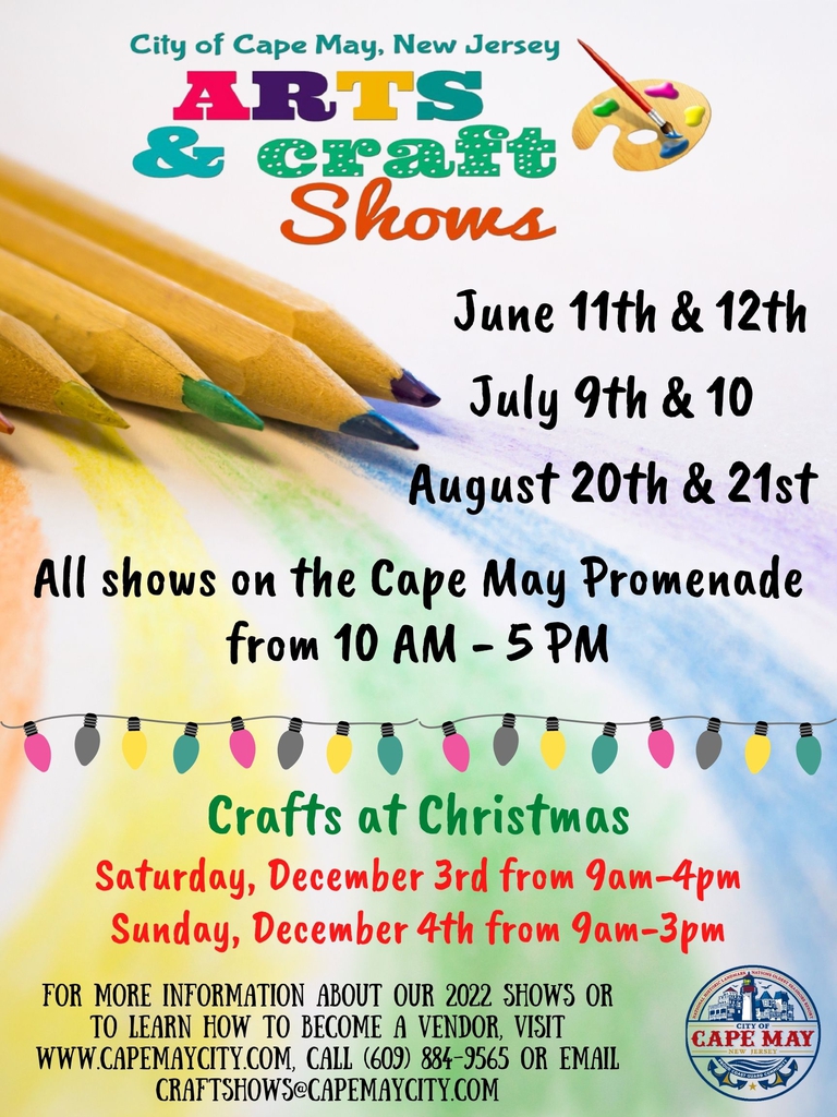 City of Cape May, NJ - Craft Shows