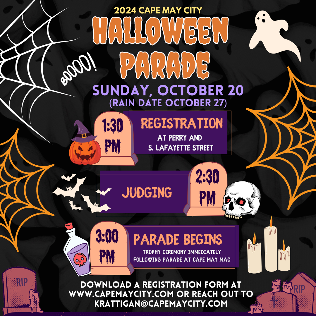 Official Website for the City of Cape May NJ - Halloween Parade