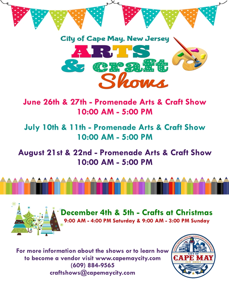 City of Cape May, NJ - Craft Shows